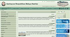 Desktop Screenshot of maliyye.gov.az